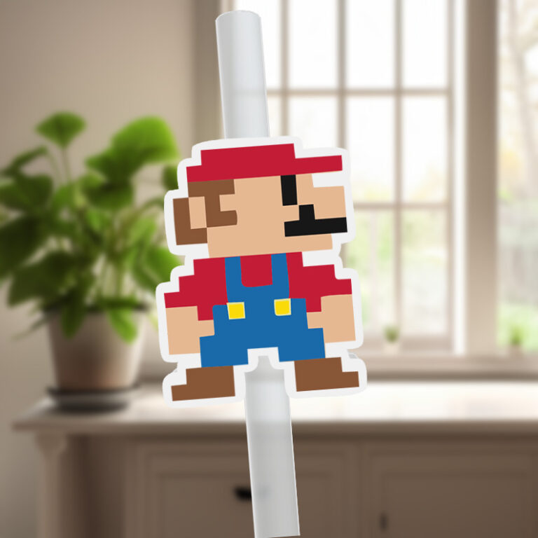 mario pixels topper for 3d print